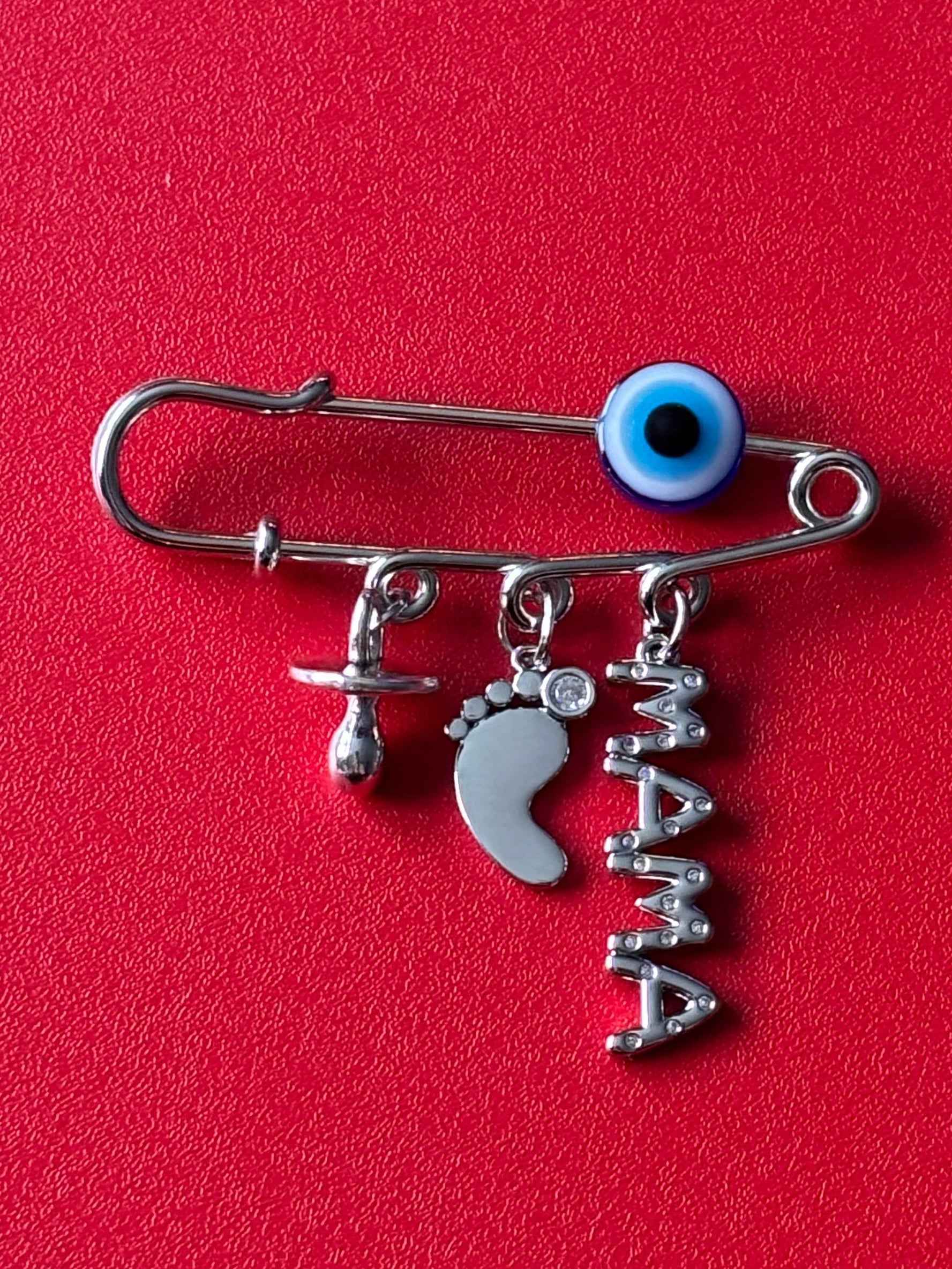 Талисман Безопасна Игла С Амулети (5см) Мама