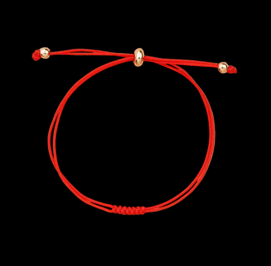 Гривна Червен Конец С Плетка