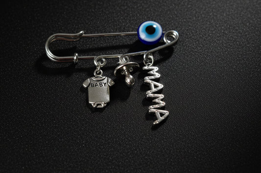 Талисман Безопасна Игла С Амулети (5см) Мама, Талисман, ChervenKonec, ChervenKonec 