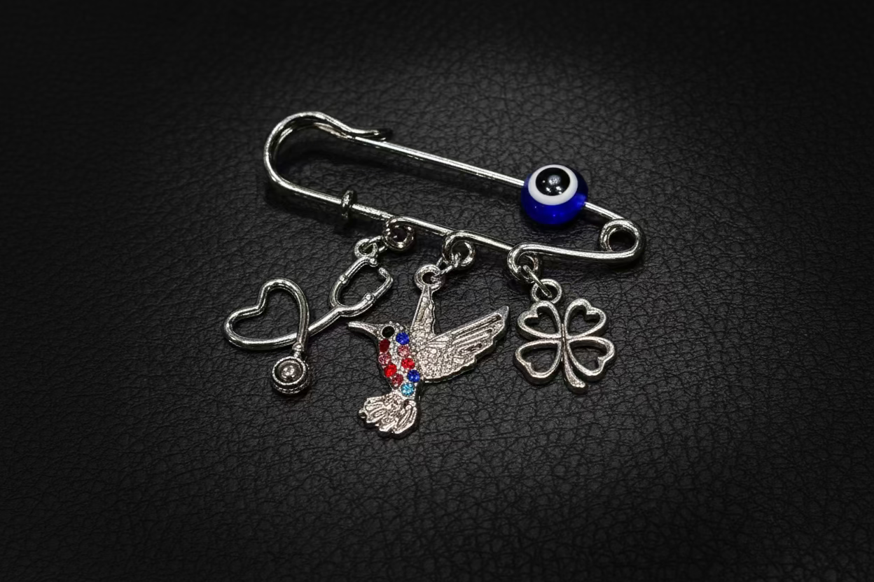 Безопасна игла - амулет за лекар, Талисман, ChervenKonec, ChervenKonec 