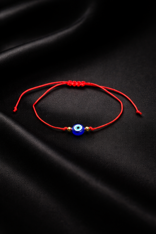 Гривна Червен Конец С Елемент Синьо Око 5, Червен Конец, ChervenKonec, ChervenKonec 