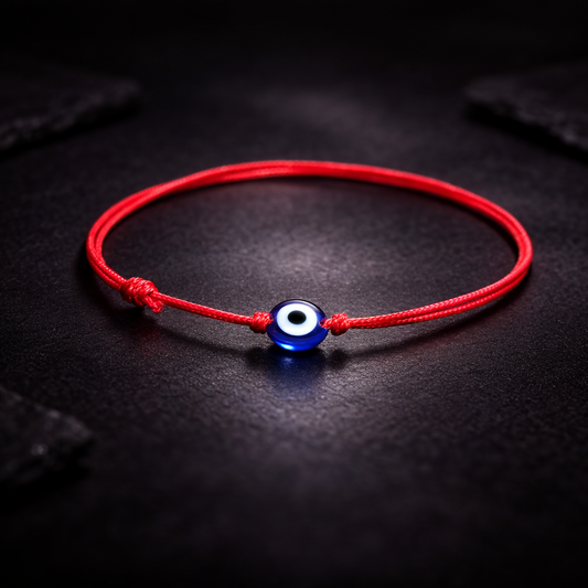 Гривна Червен Конец С Елемент Синьо Око 1, Червен Конец, ЧервенКонец, ChervenKonec 