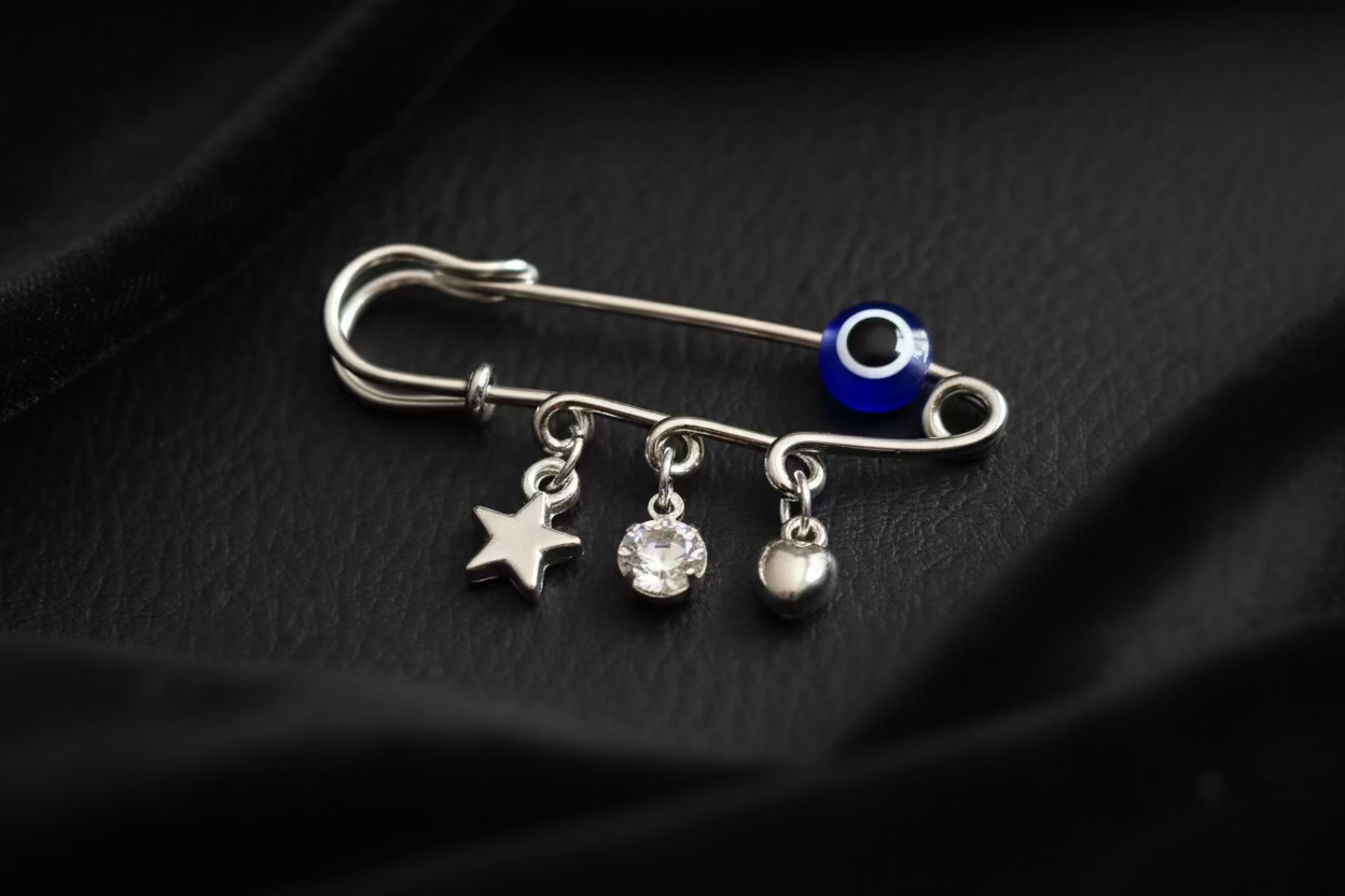 Талисман Безопасна Игла С Амулети (5см), Талисман, ChervenKonec, ChervenKonec 